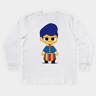 sweet wally darling chibi Kids Long Sleeve T-Shirt